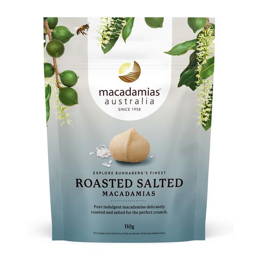 Macadamias Australia Roasted Salted Macadamias 110g