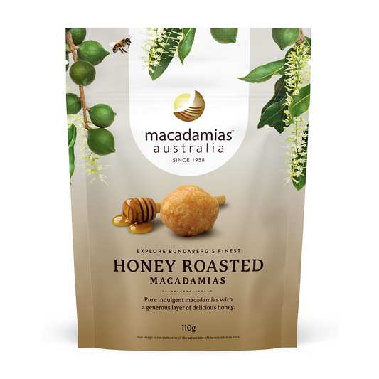 Macadamias Australia Honey Roasted Macadamias 110g