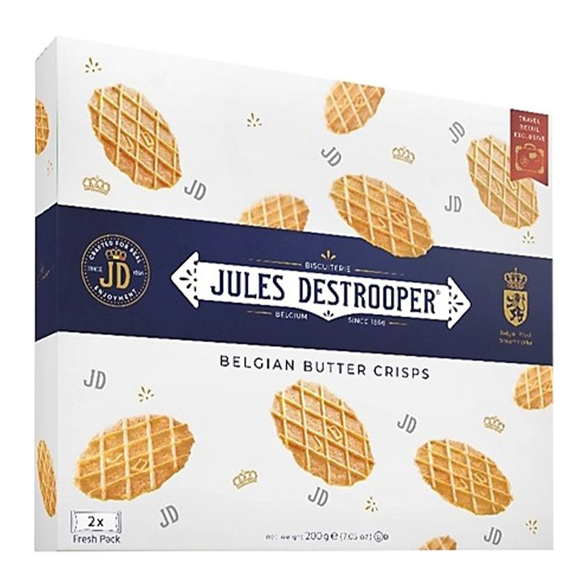 Jules Destrooper Butter Crisps 200g