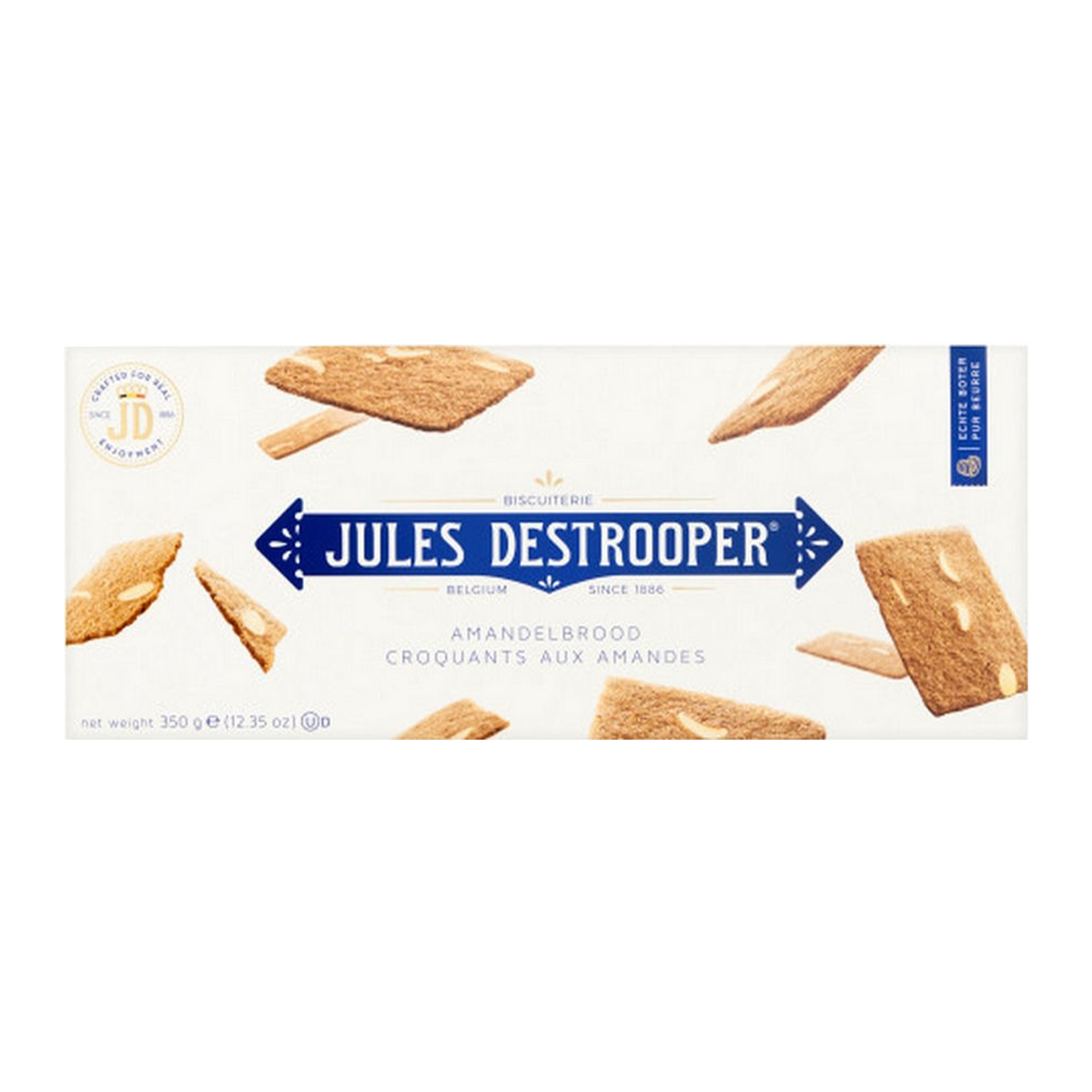 Jules Destrooper Almond Thins 350g