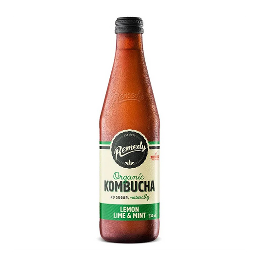 Remedy Drinks Organic Kombucha Lemon Lime 330ml