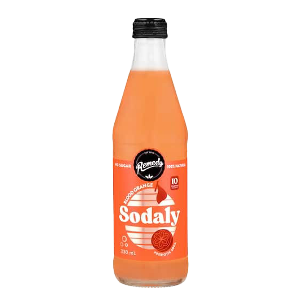Remedy Drinks Sodaly Blood Orange 330ml | Harris Farm Markets Online