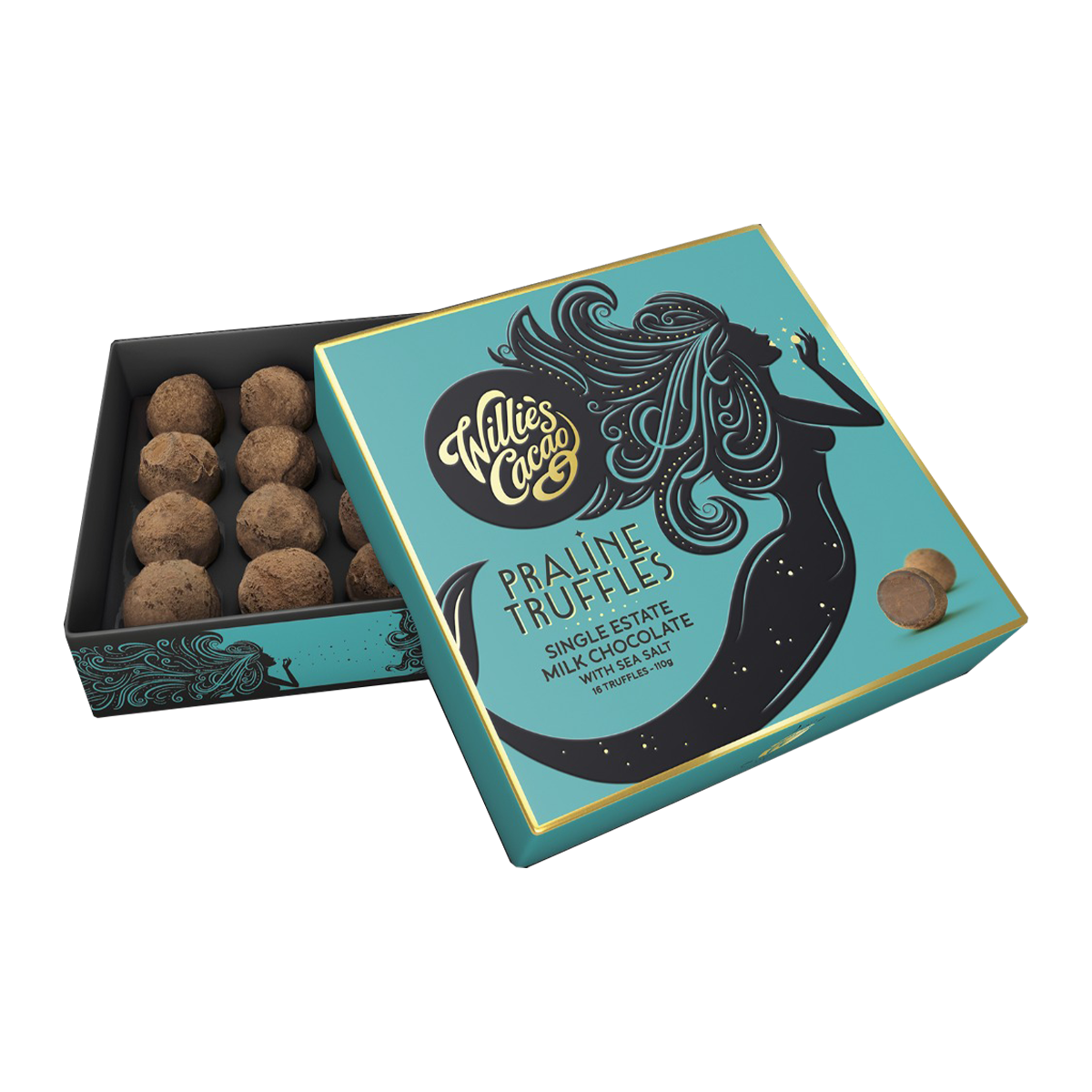 Willies Truffles Milk Cacao 110g
