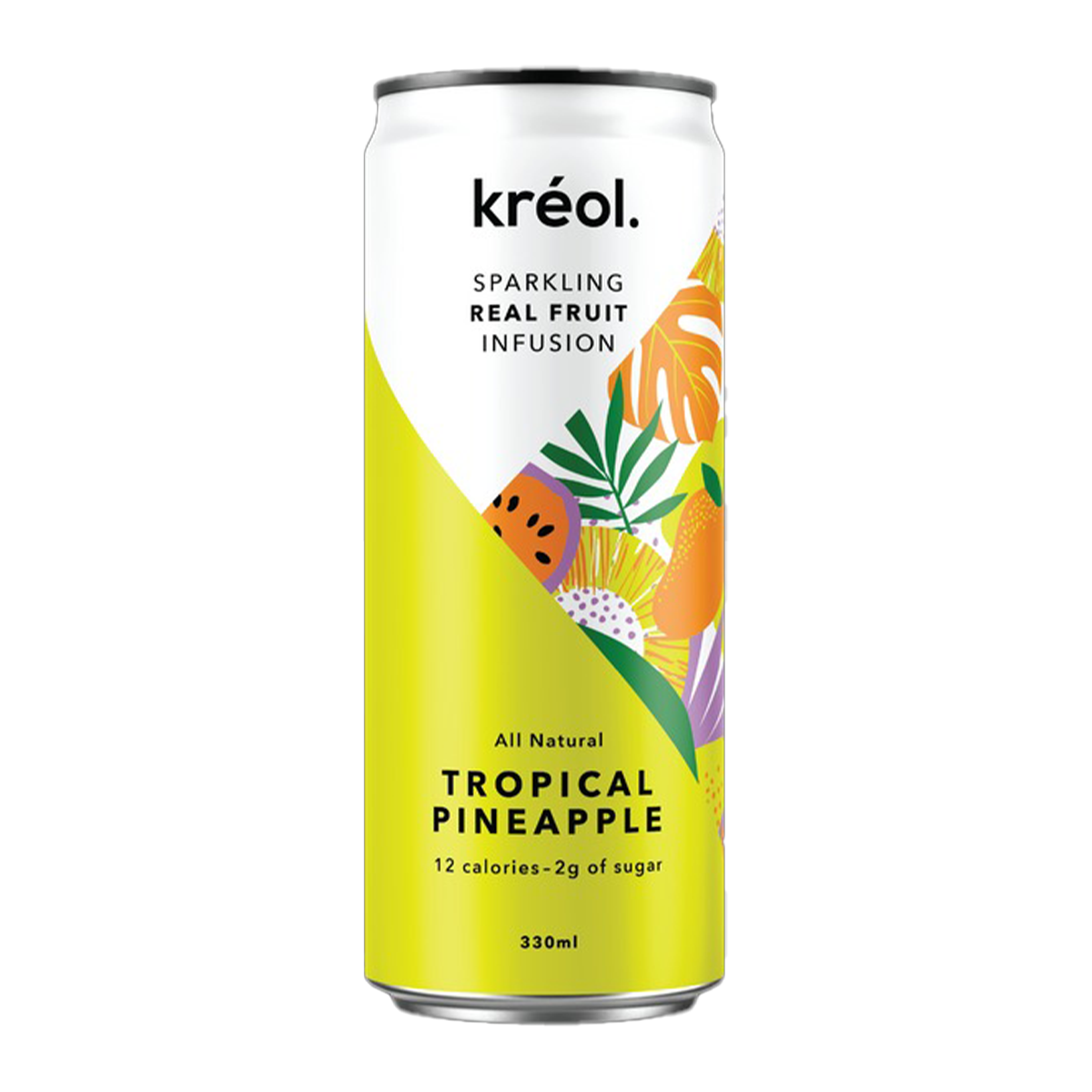 Kreol Sparkling Tropical Pineapple 330ml