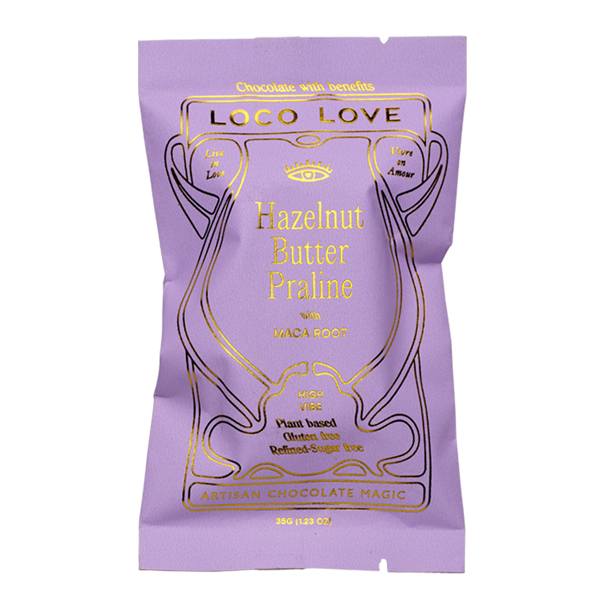 Loco Love Hazelnut Praline 35g