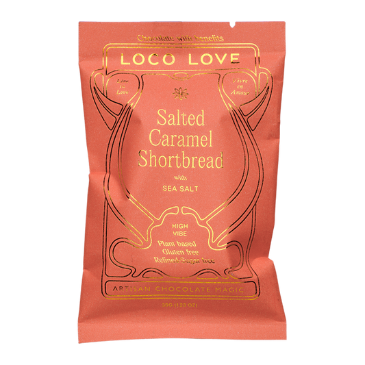 Loco Love Salted Caramel Shortbread 35g