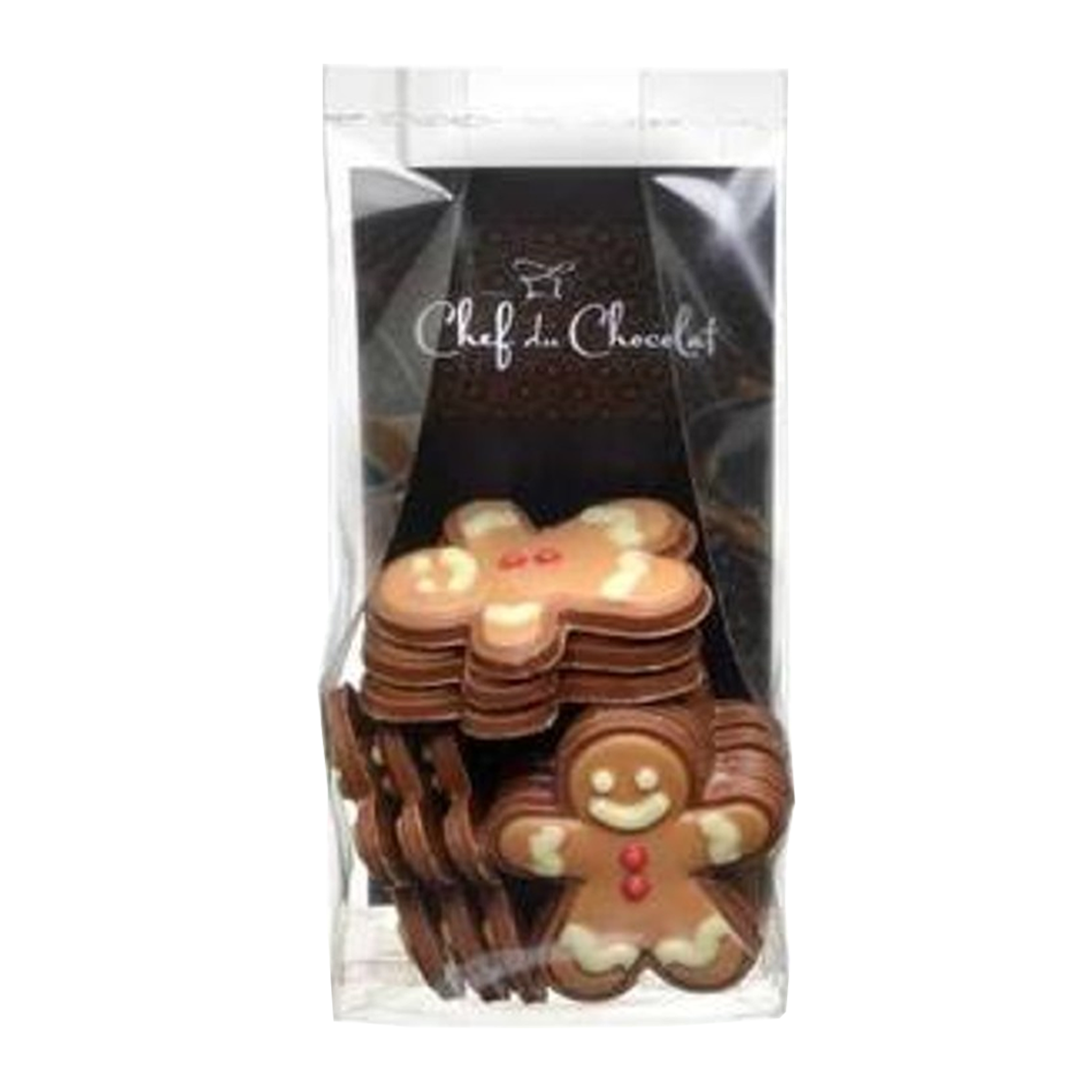 Chef Du Chocolat Gingerbread Man Gift Bag 150g