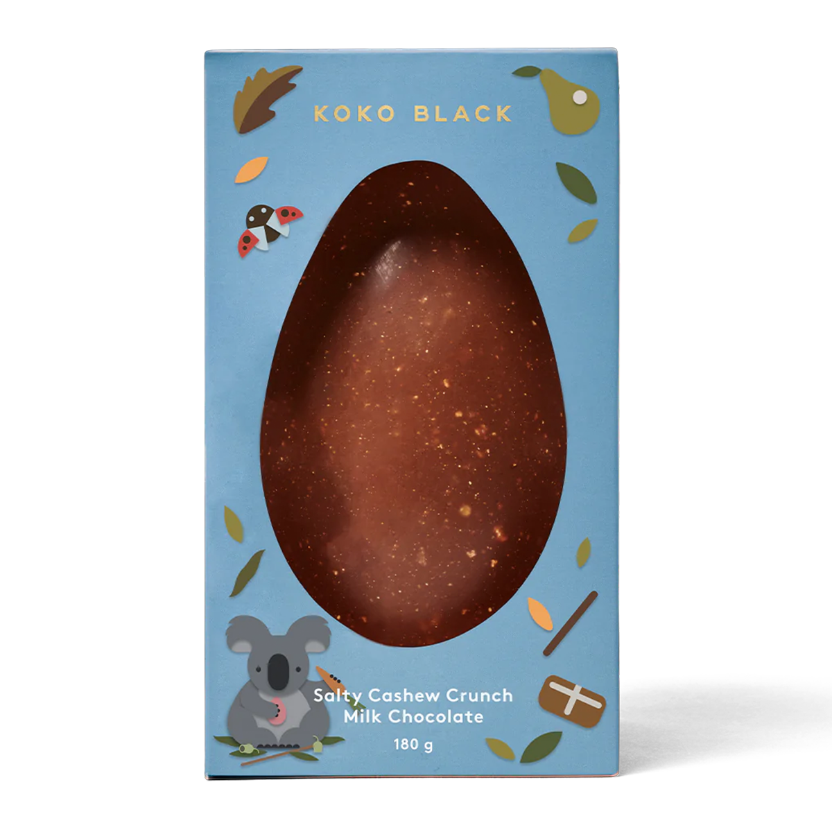 Koko Black Milk Chocolate Cashew Egg 180g