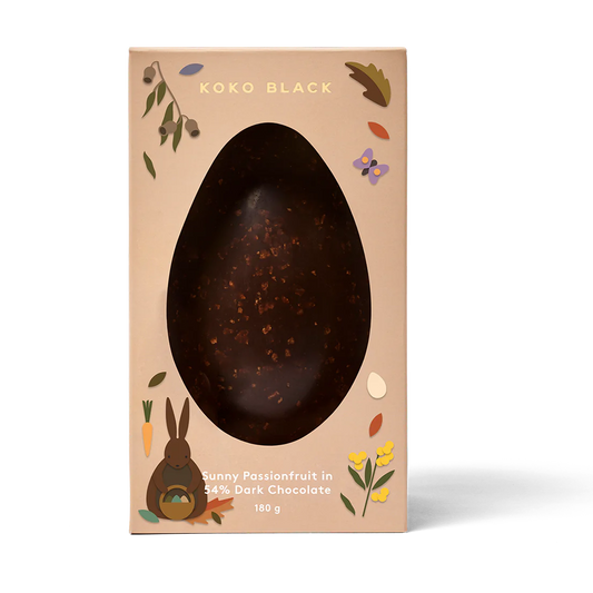Koko Black Dark Chocolate Sunny Passionfruit Egg 180g