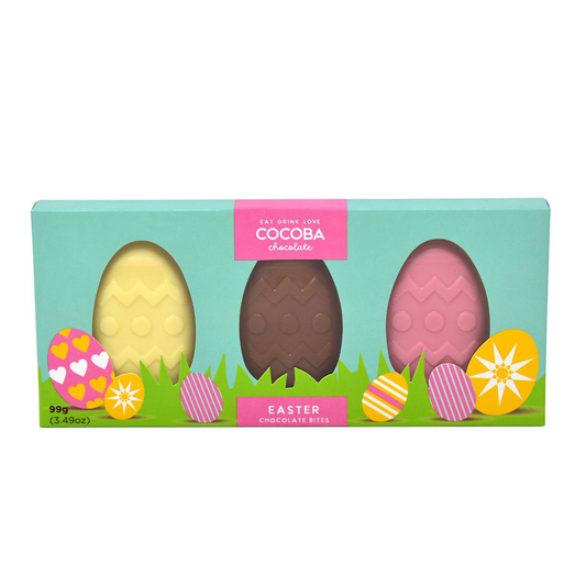 Cocoba Easter Pack of Egg Bites 99g