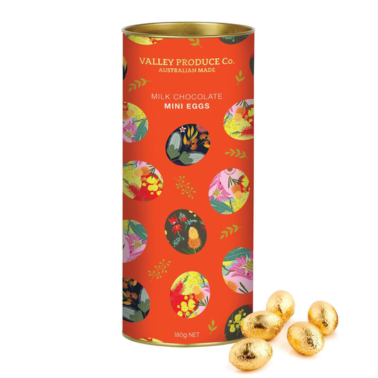 Valley Produce Co Milk Chocolate Eggs Easter Tub 180g