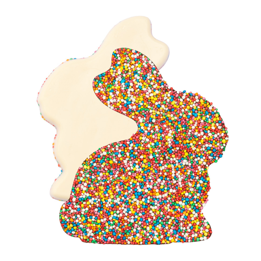 Charlotte Piper White Chocolate Sprinkle Bunny 100g