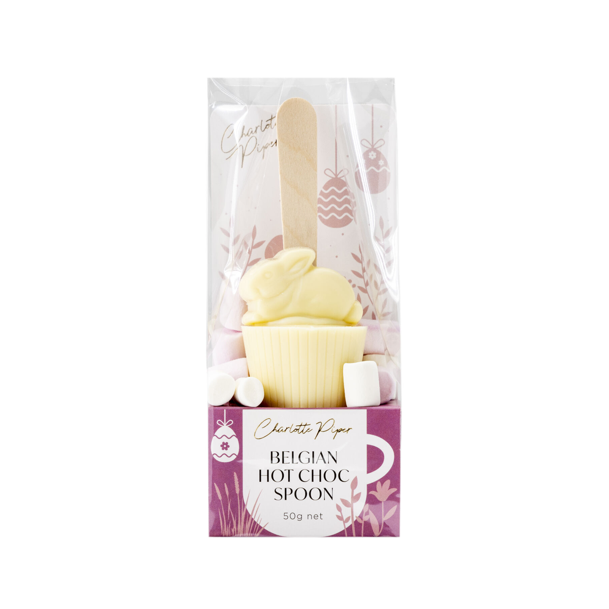 Charlotte Piper Hot White Chocolate Spoon Bunny 50g