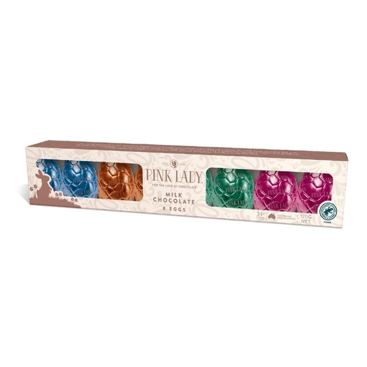 Pink Lady Milk Chocolate Egg Multipack 120g