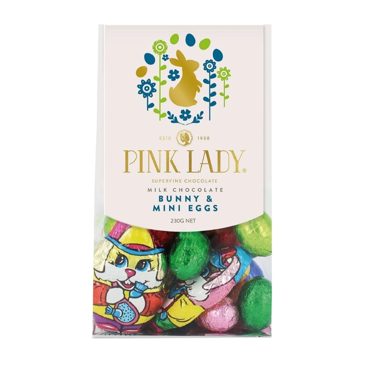 Pink Lady Mini Bunnies & Eggs 230g