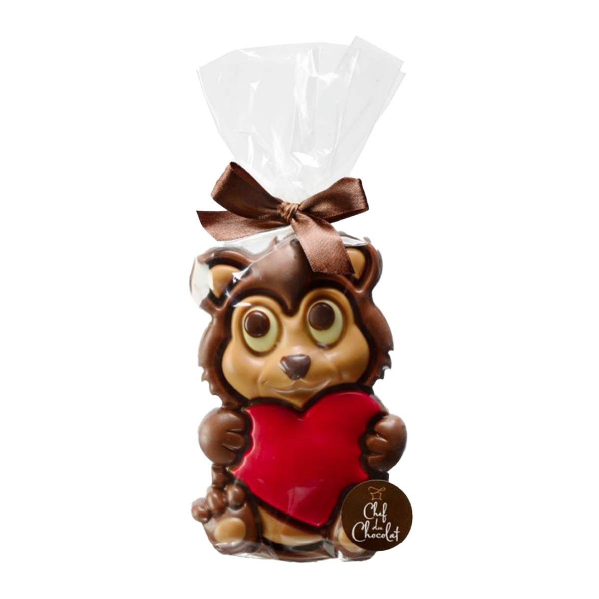 Chef Du Chocolat Heart Milk Chocolate Bear 150g