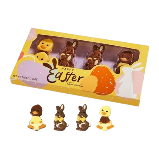 ICKX Happy Ducks and Bunnies Easter Chocolates 105g