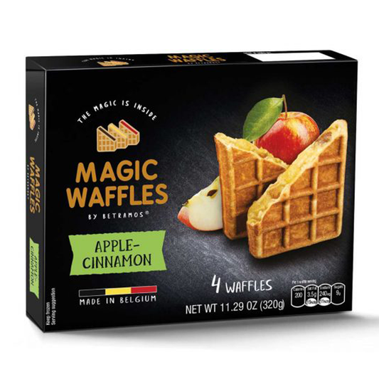 Magic Waffles Apple Waffles x4 80g