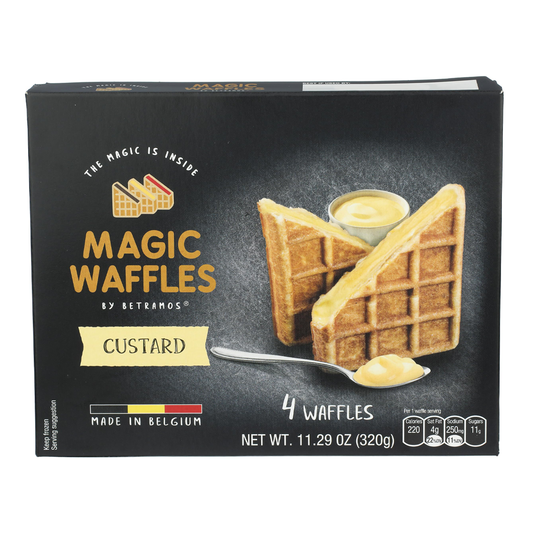 Magic Waffles Custard Waffles x4 80g