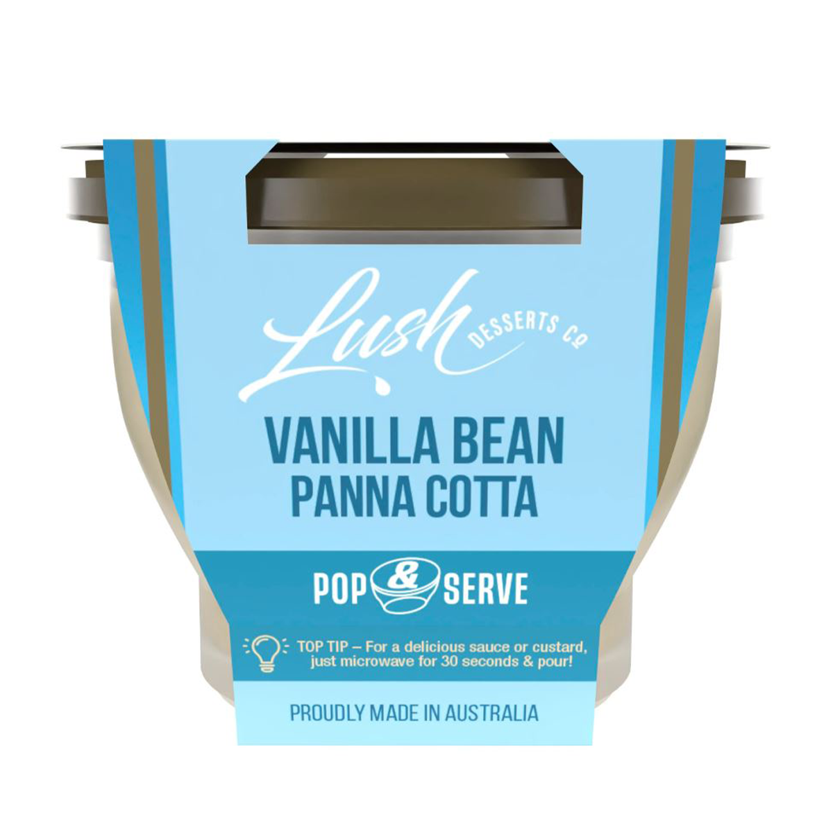 Lush Desserts Vanilla Bean Panna Cotta 220g