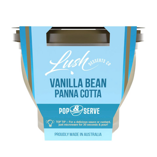 Lush Desserts Vanilla Bean Panna Cotta 220g