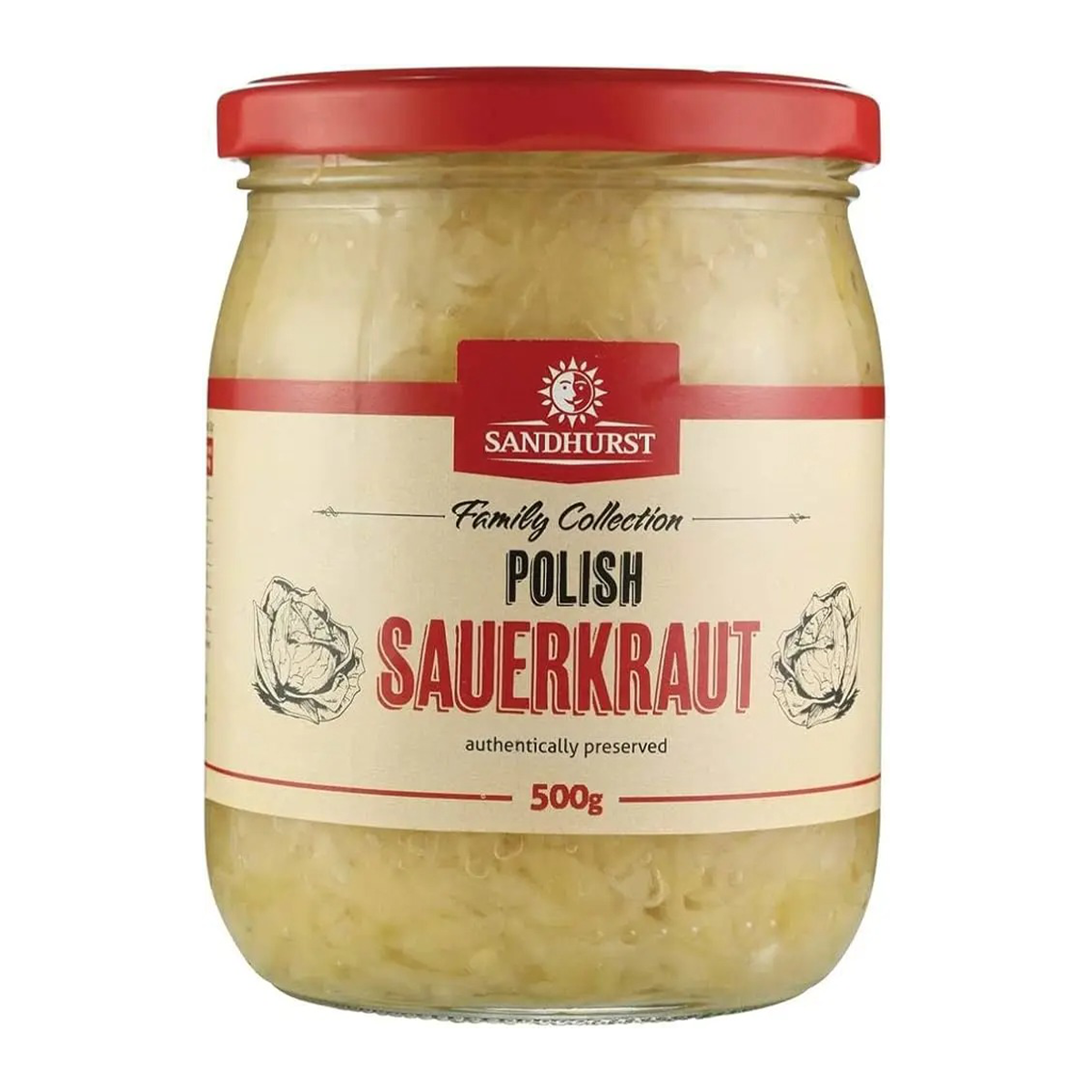 Sandhurst Polish Sauerkraut 500g