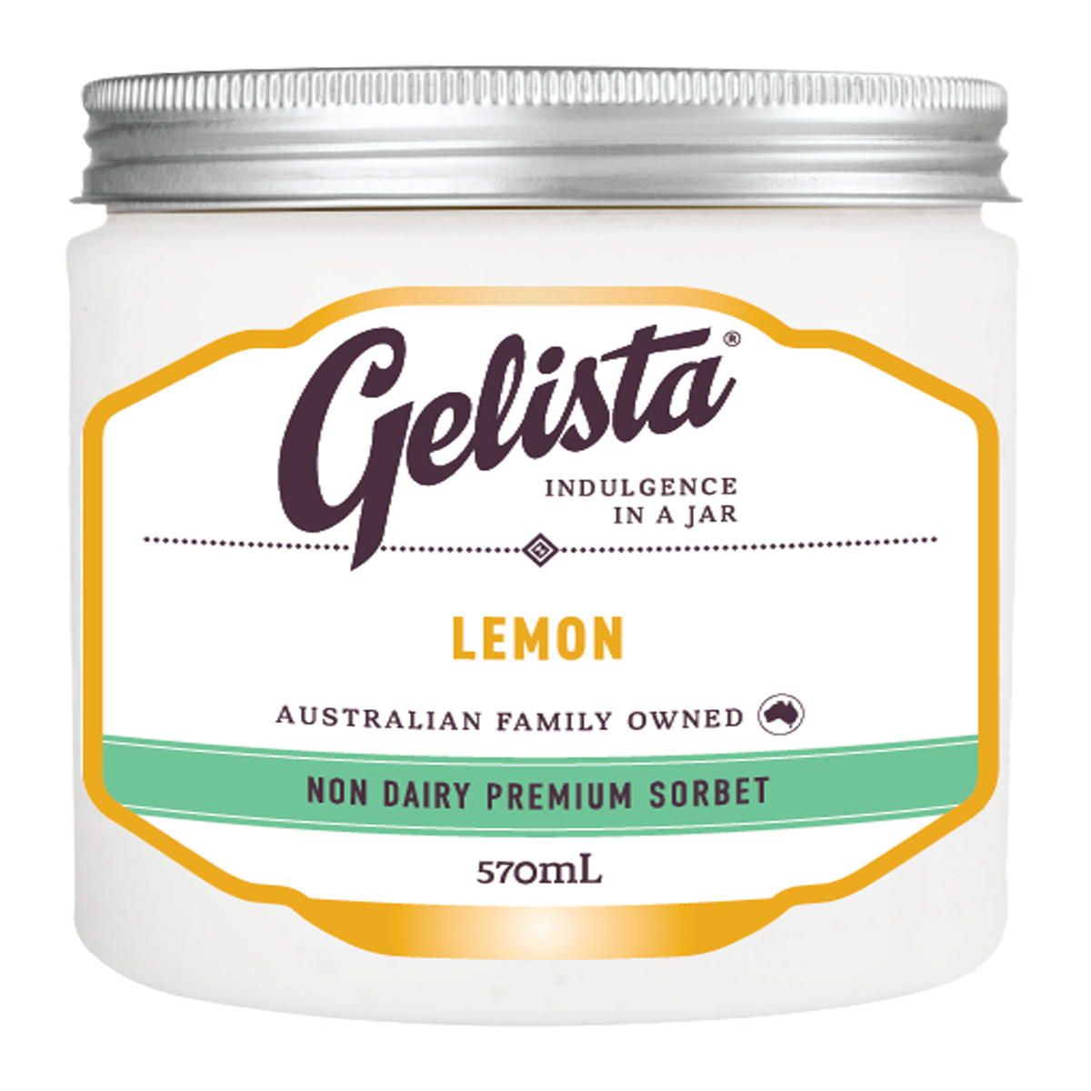 Gelista Sorbet Lemon 570ml