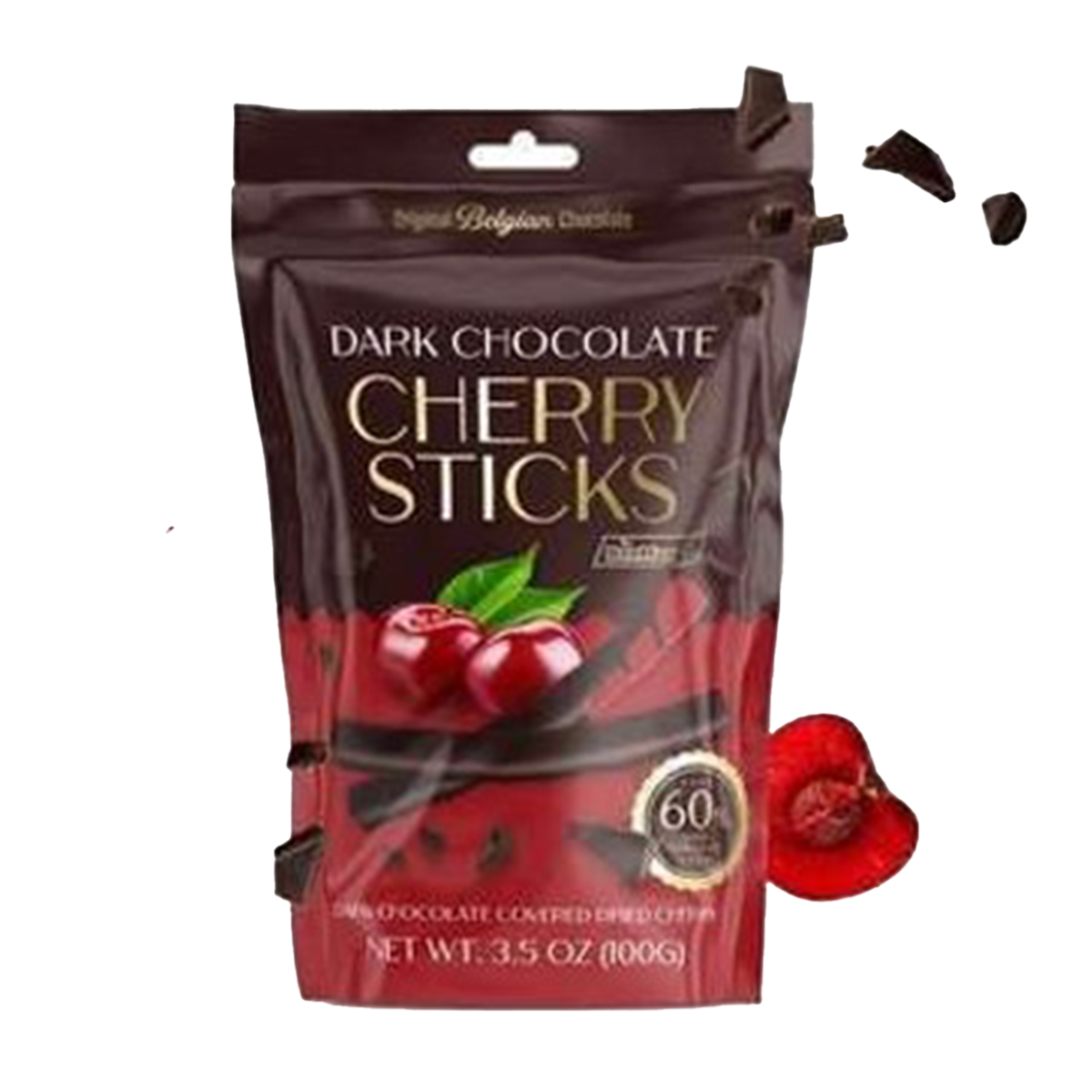 Beemax Dark Chocolate Cherry Sticks 100g