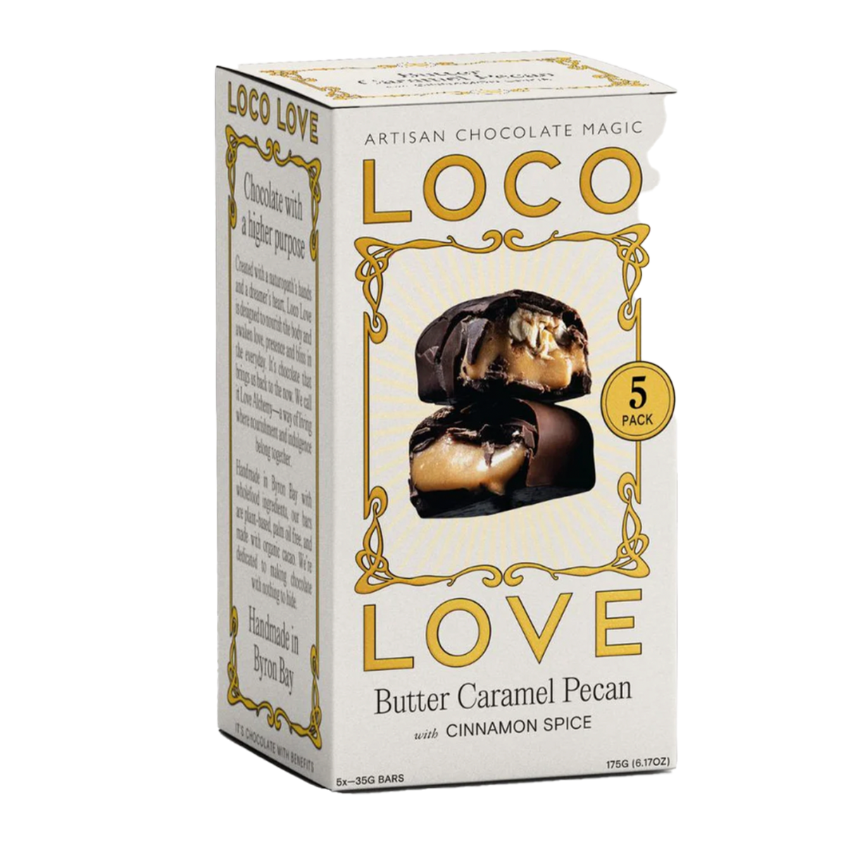 Loco Love Butter Caramel Pecan x5 175g