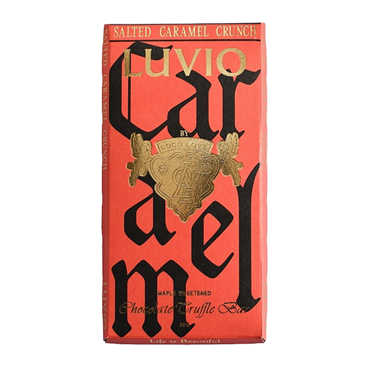 Loco Love Luvio Salted Caramel Pieces Chocolate Bar 90g