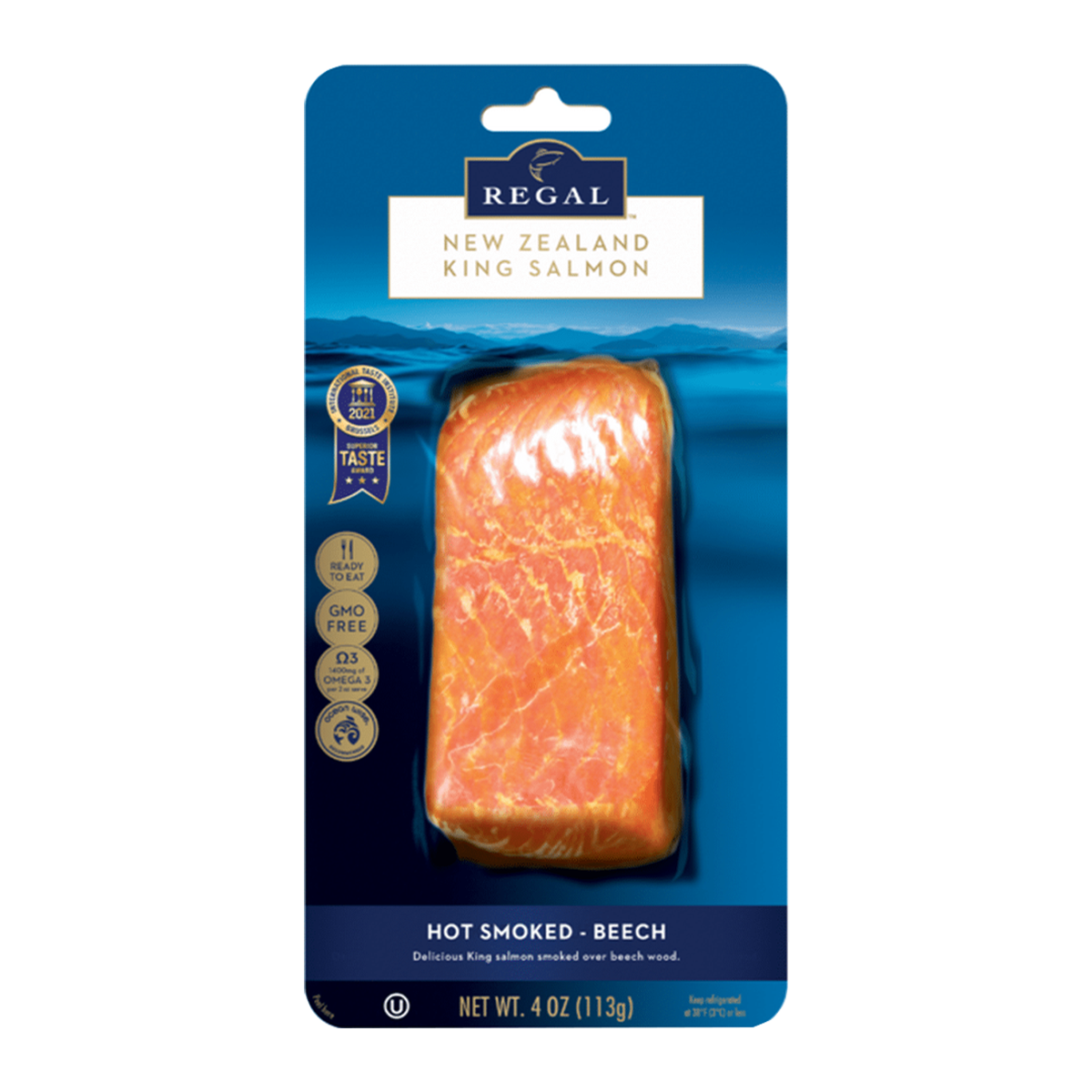 Regal Hot Smoked Salmon 100g