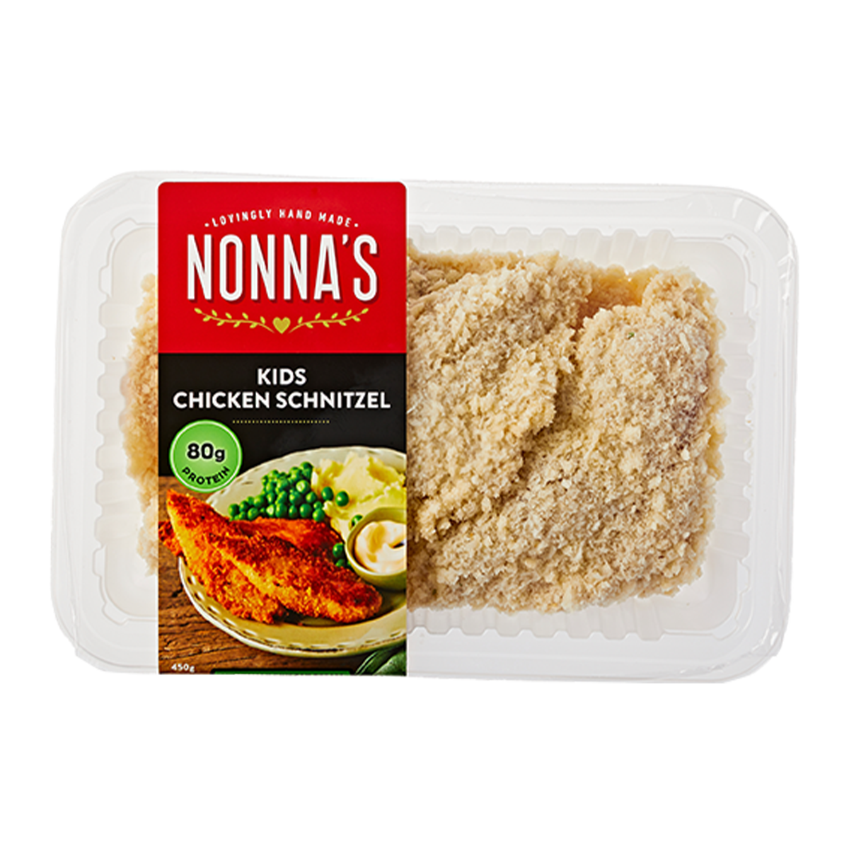 Nonna's Kids Chicken Schnitzel 450g