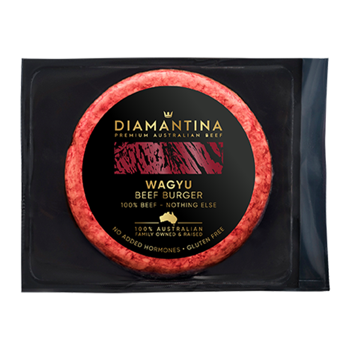Diamantina Australian Beef Wagyu Burger Patties 150g
