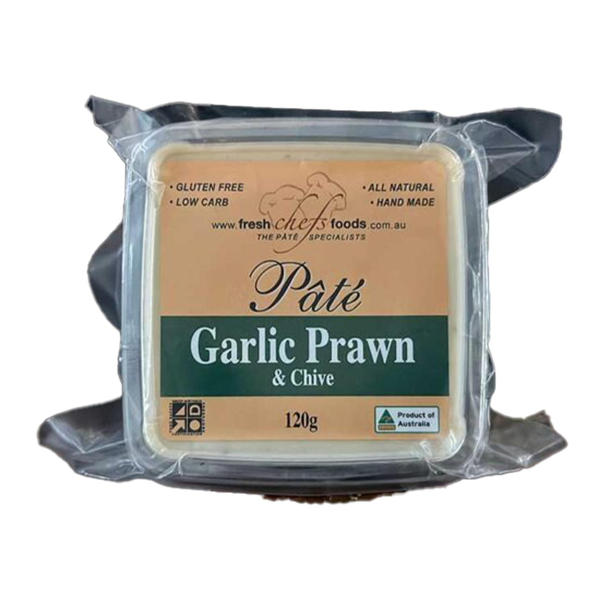 Fresh Chefs Foods Garlic Prawn & Chive 120g