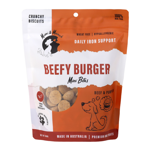 Mimi & Munch Beef Burger Biscuits 180g