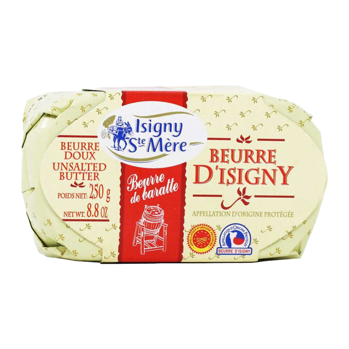 Isigny St.Mere French Unsalted Butter 250g