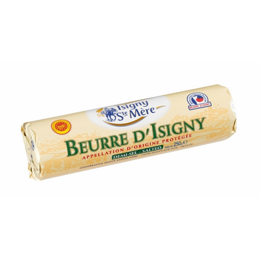 Isigny St. Mere AOP French Salted Butter 250g