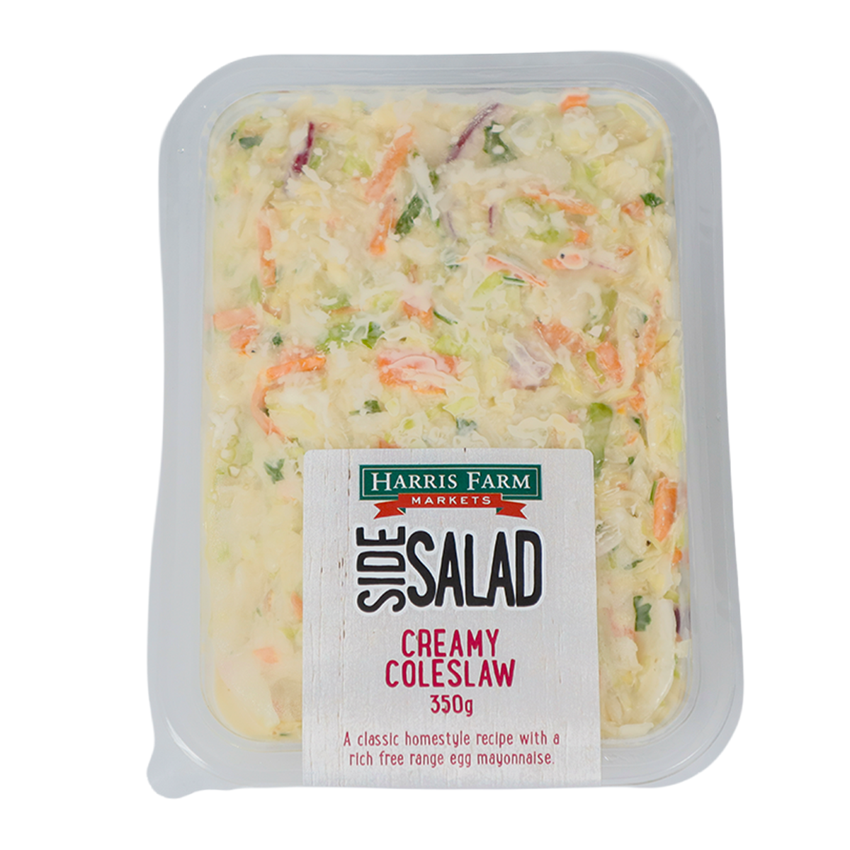 Harris Farm Side Salad Creamy Coleslaw 350g