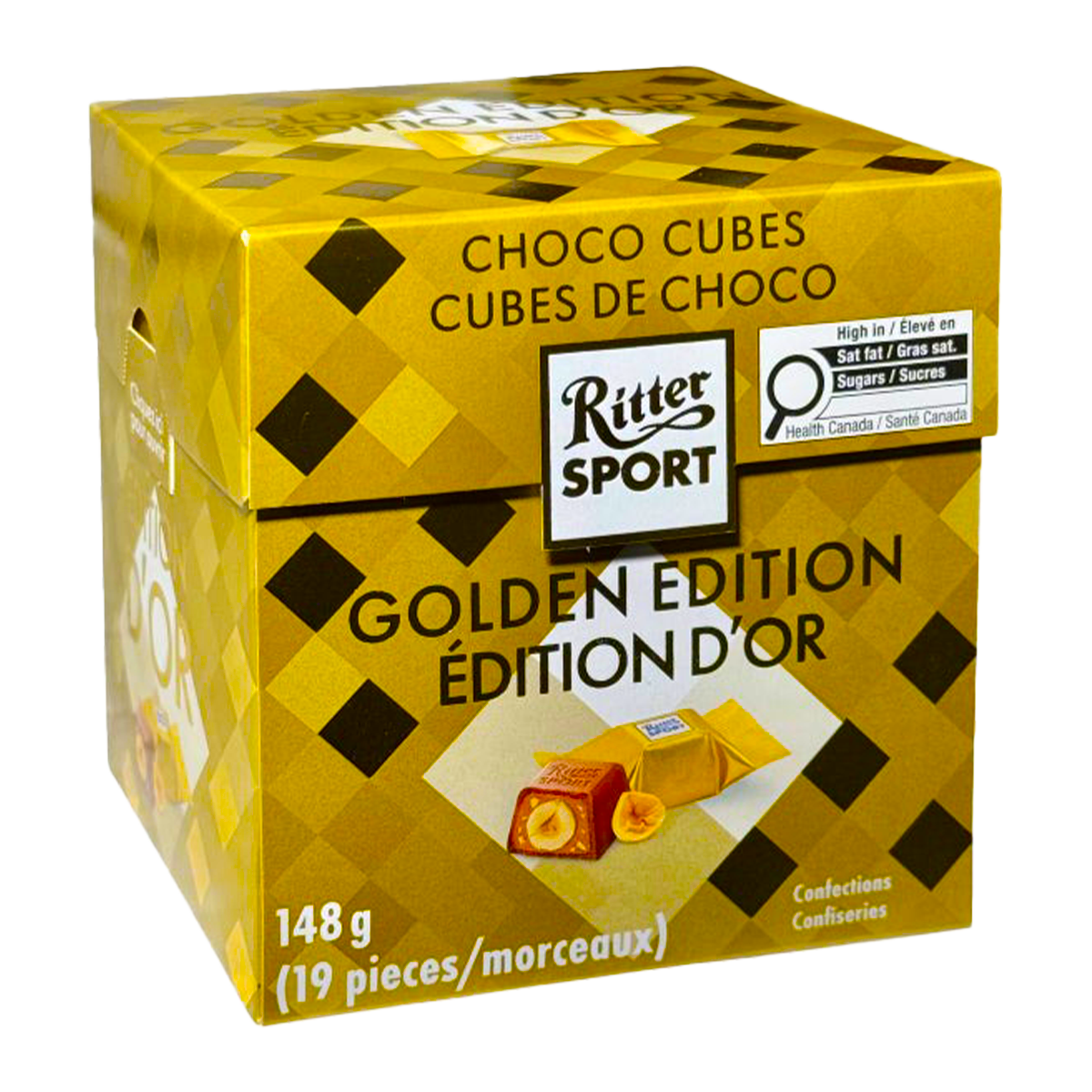 Ritter Sport Golden Cube Gift Box 148g
