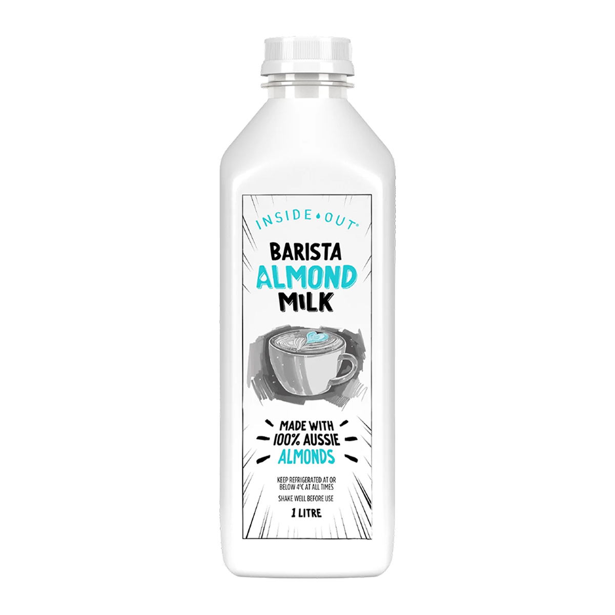 Inside Out Barista Almond Milk 1L