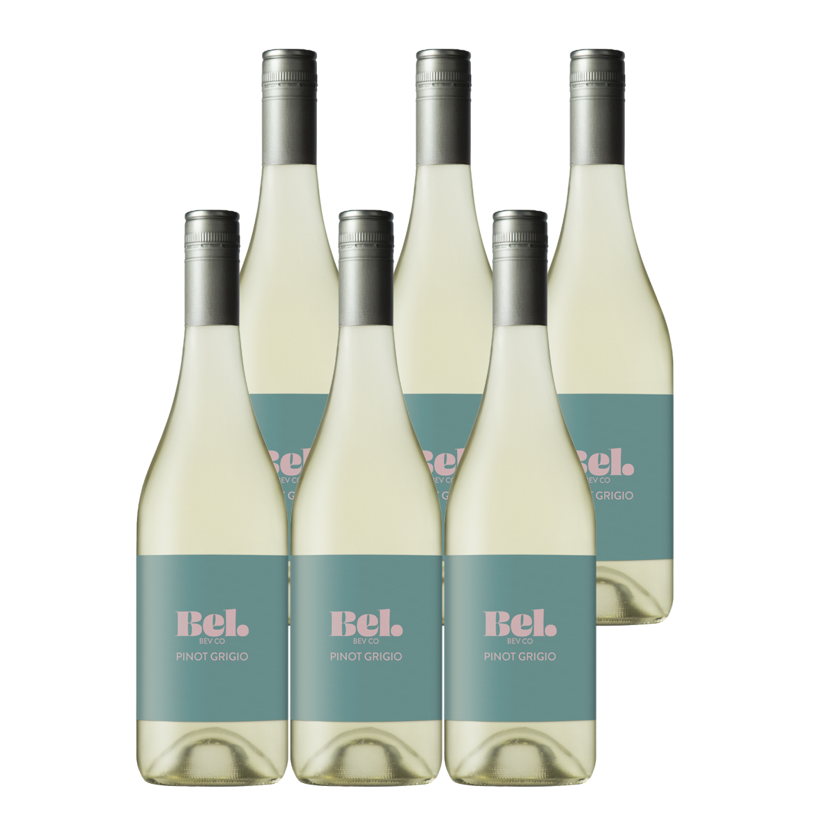 Bel Bev Co. Low Sugar Pinot Grigio 6x750ml