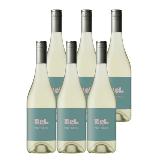 Bel Bev Co. Low Sugar Pinot Grigio 6x750ml