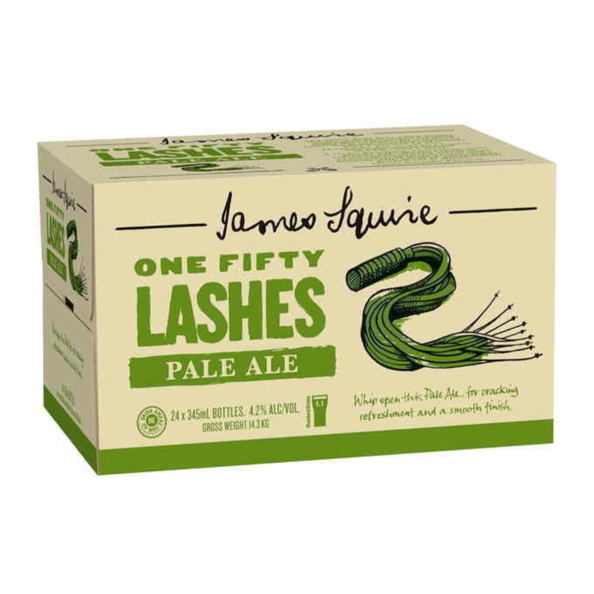 James Squire One Fifty Lashes Pale Ale Case 24x345ml