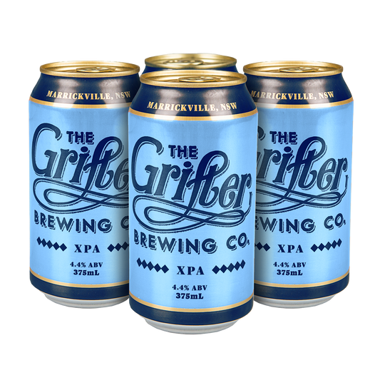 The Grifter XPA Cans 4.4% Alcohol x4 Pack 375ml