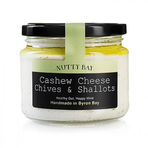 Nutty Bay Chive and Shallot Cashew Cheese 270g