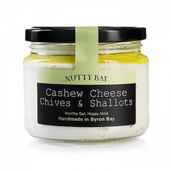 Nutty Bay Chive and Shallot Cashew Cheese 270g