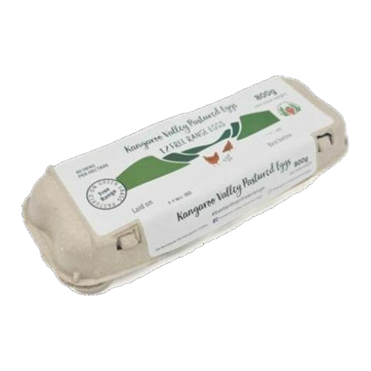 Kangaroo Valley Eggs Free Range Pastured Eggs 800g