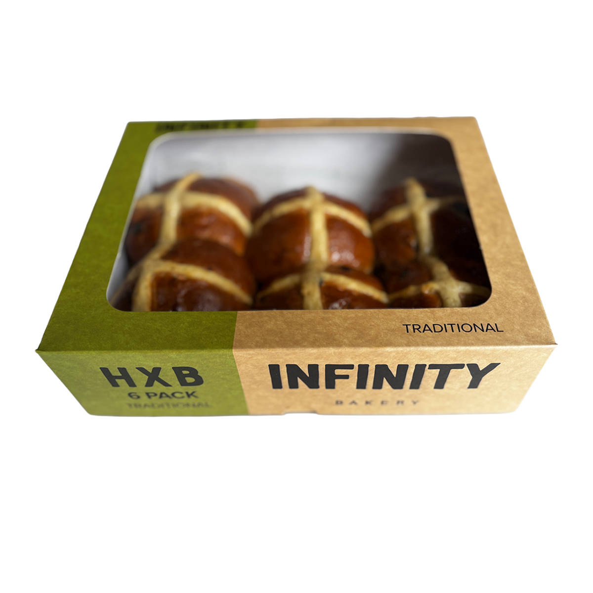 Infinity Bakery Hot Cross Buns 430g