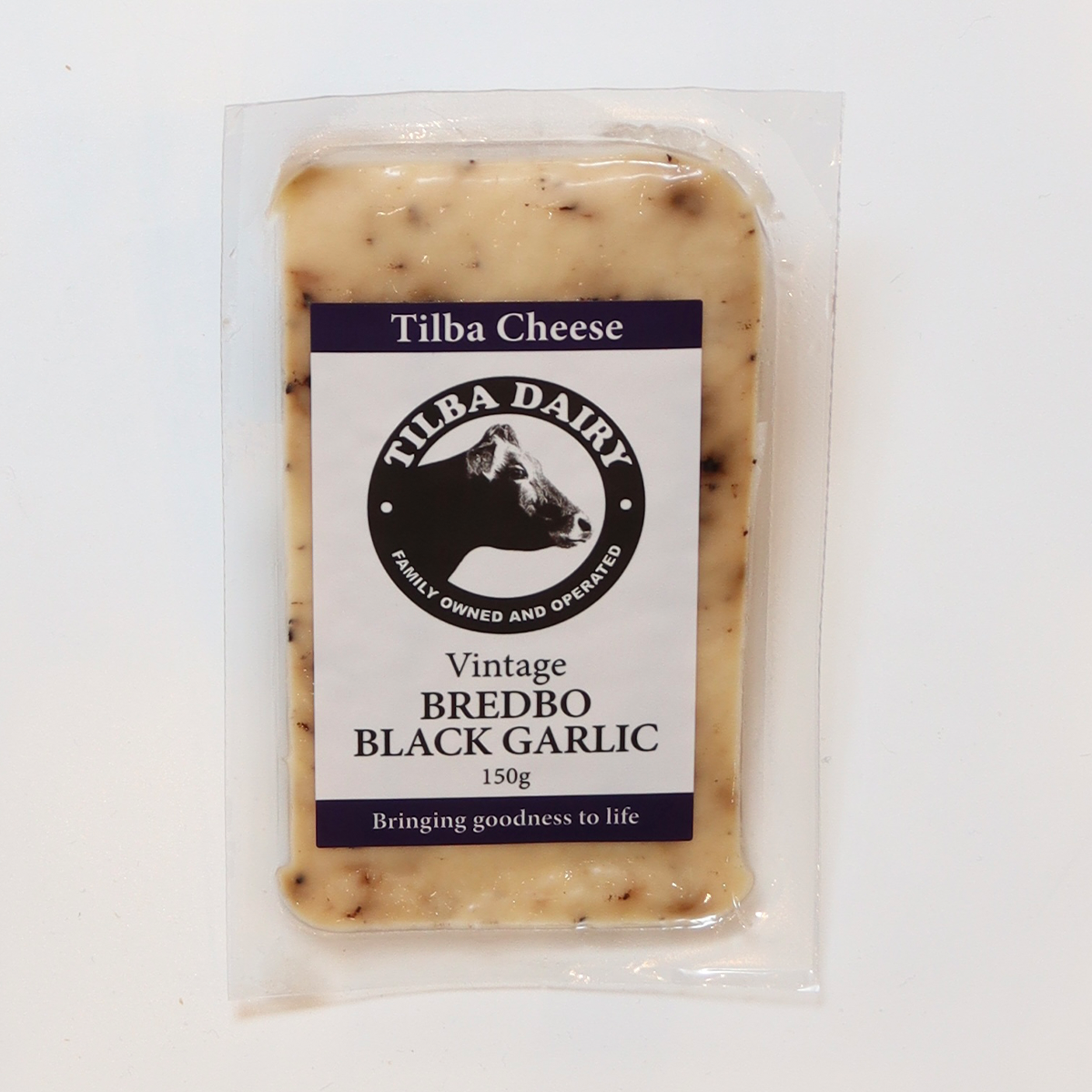 Tilba Dairy Bredbo Black Garlic Cheese 150g