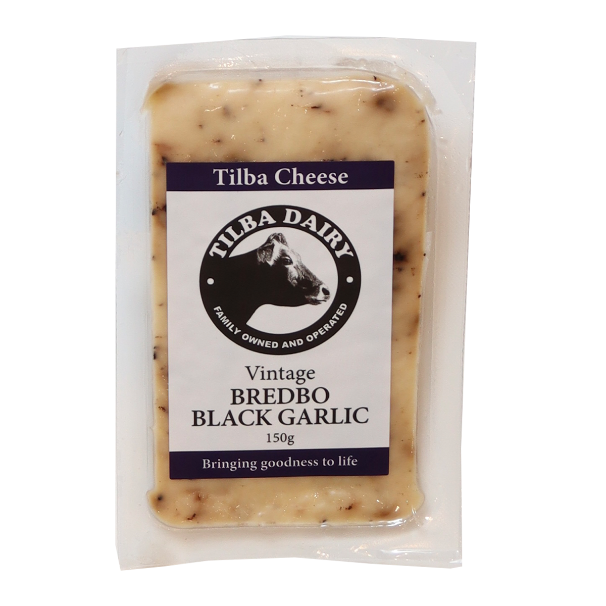 Tilba Dairy Bredbo Black Garlic Cheese 150g